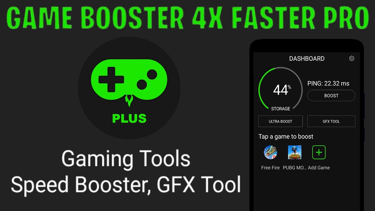 Game Booster 4x Faster Pro
